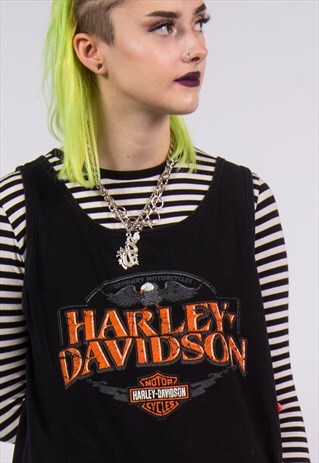 VINTAGE HARELY DAVIDSON CANADA VEST T-SHIRT