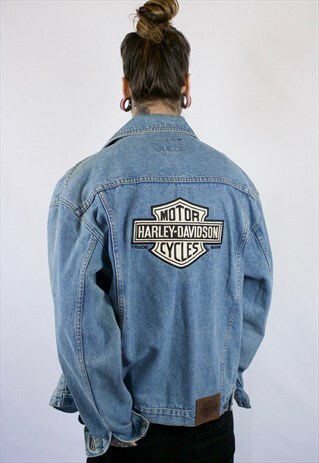 VINTAGE HARLEY DAVIDSON DENIM JACKET
