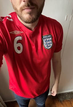 2006-08 England Away Shirt TERRY 6