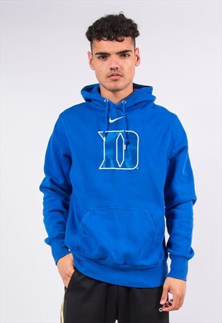NIKE HOODIE DUKE UNIVERSITY BLUE DEVILS SWEATSHIRT