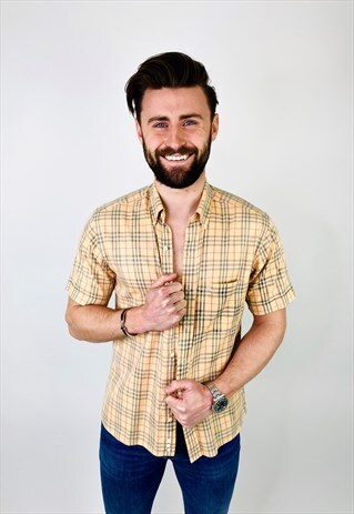 BURBERRY NOVA CHECK SHORT SLEEVE SHIRT