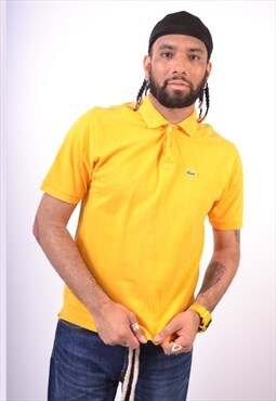 Vintage 90'S Lacoste Polo Shirt Yellow