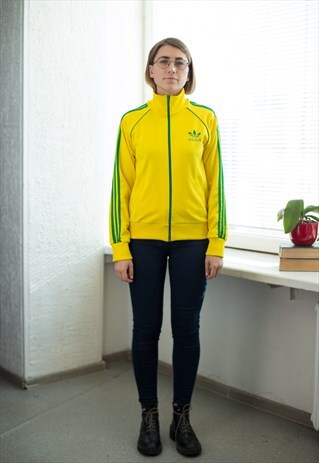 VINTAGE 90'S YELLOW SPORT JACKET