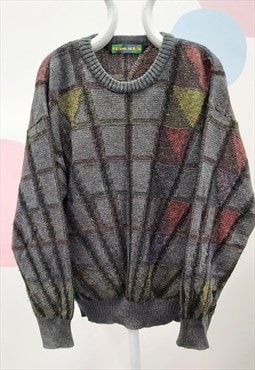 Frank Alex's Vintage Patterned Knit Jumper 