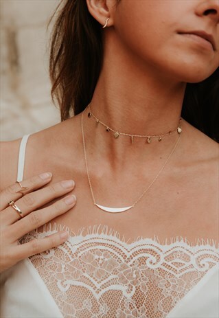 CHICAGO GOLD NECKLACE