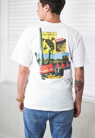 VINTAGE MARLBORO T-SHIRT LOGO 90S X 8.2