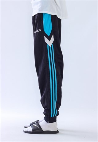 VINTAGE MENS ADIDAS ORIGINALS JOGGER TEAM SUIT PANTS