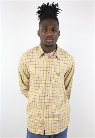 VINTAGE CALVIN KLEIN FLANNEL CHECK SHIRT