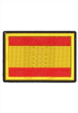 Embroidered Spain Flag iron on patch / sew on patches