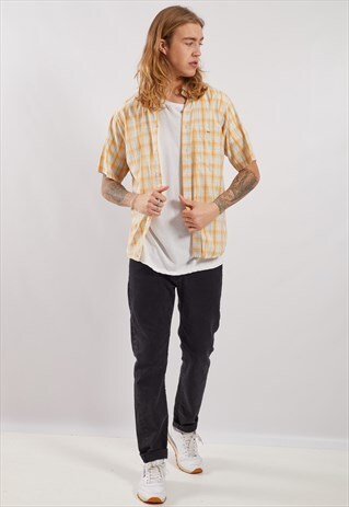VINTAGE LACOSTE CHECK SHIRT