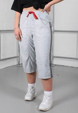 Vintage Champion Joggers in Grey with Logo Large