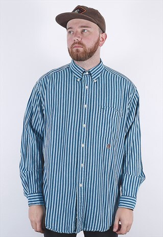 VINTAGE TOMMY HILFIGER STRIPED SHIRT