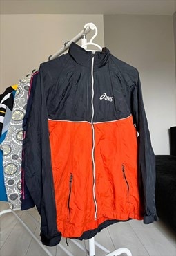 Vintage Asics Perfomance track light jacket 90s
