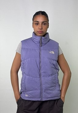 Lilac Purple The North Face 550 Series Puffer Gilet