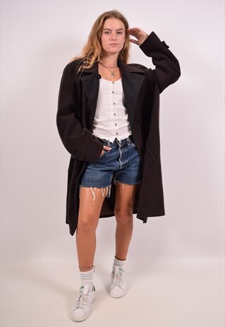 VINTAGE GIANFRANCO FERRE TOP COAT BROWN