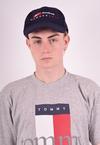 REEBOK MENS VINTAGE CAP ONE SIZE BLUE 90S