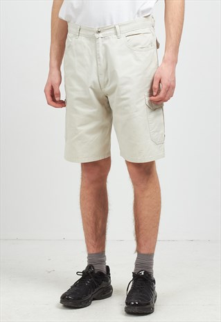 VINTAGE RETRO BEIGE LEVI'S 501 FIT SHORTS
