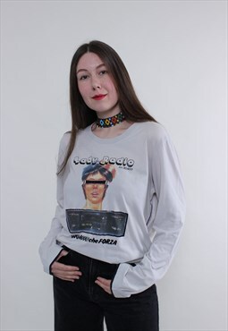 Y2k DOLCE & GABBANA t-shirt, 2000s funky designer tee
