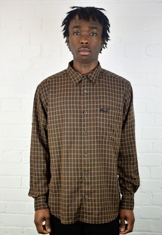 VINTAGE 90'S JACK WOLFSKIN CHECKED SHIRT