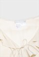 MAX MARA CREAM FRINGE TOP