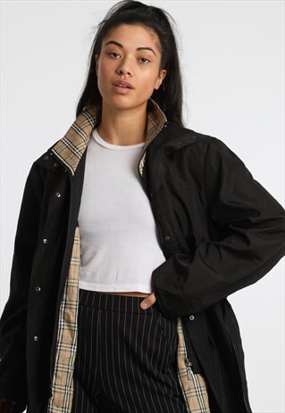 90S NOVA CHECK WINTER COAT