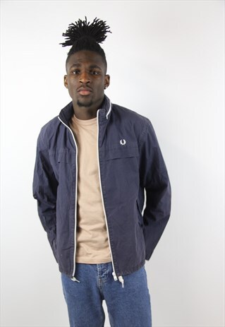VINTAGE FRED PERRY BLUE JACKET