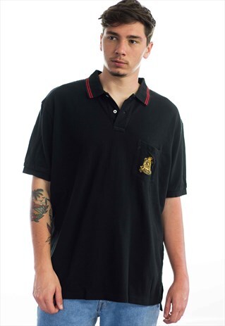 VINTAGE POLO RALPH LAUREN LOGO SHIRT 90S XXL 12.4