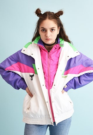90'S RETRO SKI SPORTS PUFFER JACKET ANORAK