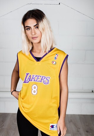VINTAGE CHAMPION LA LAKERS KOBE UNISEX JERSEY