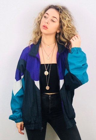 VINTAGE OVERSIZED SHELL JACKET
