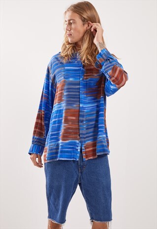 VINTAGE PATTERNED FESTIVAL LONG SLEEVE SHIRT