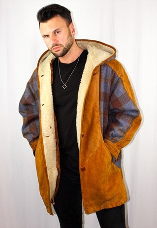 VINTAGE SHEEPSKIN SHEARLING COAT