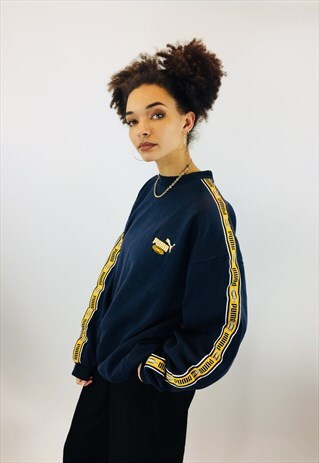 VINTAGE PUMA KING EMBROIDERED SWEATSHIRT
