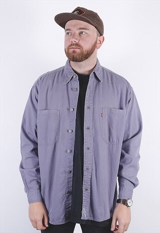 VINTAGE LILAC LEVI'S DENIM SHIRT