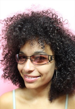 VINTAGE ROSE GOLD Y2K SUNGLASSES