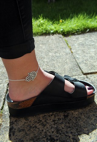 HAND OF FATIMA ANKLET