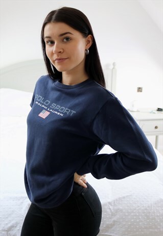 NAVY POLO SPORT RALPH LAUREN SWEATSHIRT