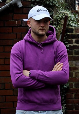VINTAGE PURPLE NIKE HOODIE SMALL