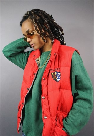 VINTAGE POLO RALPH LAUREN 90S OG GILET JACKET