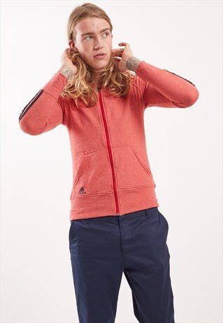 VINTAGE ADIDAS ZIP-UP HOODIE