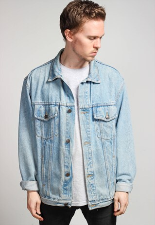 VINTAGE OVERSIZED DENIM JACKET