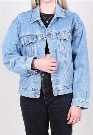 VINTAGE DENIM JACKET IN BLUE