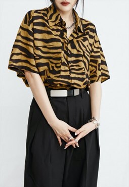 Women's vintage leopard shirt SS2022 VOL.4