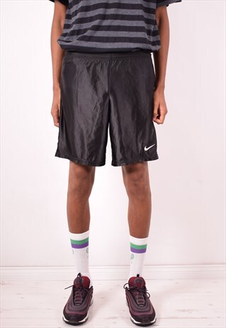 NIKE MENS VINTAGE SHORTS XL BLACK 90S
