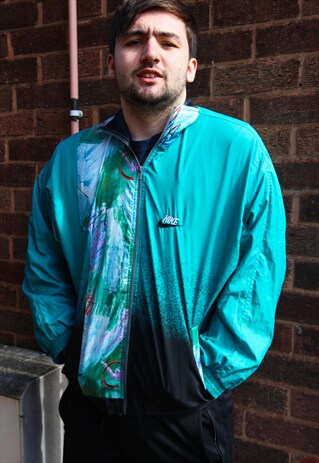 VINTAGE CRAZY PATTERN NIKE JACKET