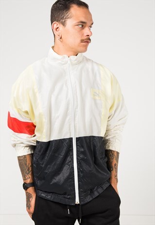 VINTAGE 80S PUMA SHELL SPORT JACKET / S1004