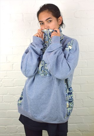 VINTAGE 90'S 1/4 ZIP SWEATSHIRT