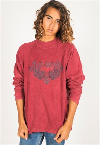 VINTAGE 90S HARLEY-DAVIDSON SWEATSHIRT/ R243