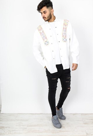 VINTAGE AZTEC PATTERN SHIRT