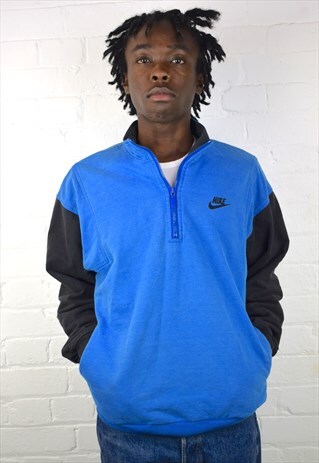 VINTAGE 90'S NIKE 1/4 ZIP SWEATSHIRT